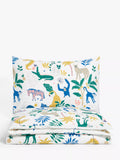 John Lewis ANYDAY Easy Care Jungle Boogie Reversible Duvet Cover and Pillowcase Set - McGrocer