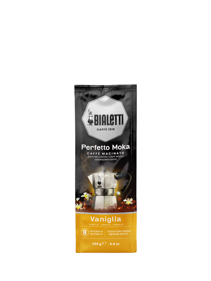 Bialetti vanilla ground coffee 250g - British product