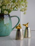 Culinary Concepts Queen Bee and Hive salt and pepper cruet set - British product
