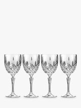 Clear Wine Glass Goblet Set of 4, 385ml