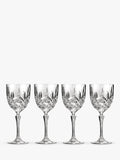 Waterford Crystal cut-glass wine glasses set of 4, 355ml (British brand)