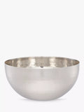 John Lewis Hammered Stainless Steel Serving Bowl 12cm Silver, UK version