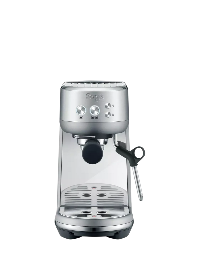 Sage stainless steel espresso machine with steam wand (British brand)
