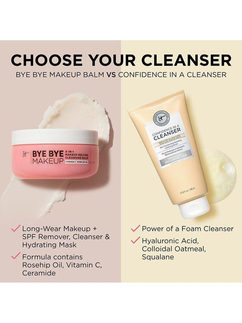 IT Cosmetics 3-in-1 balm cleanser for makeup removal, 100g - British product