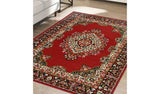 Argos Home Bukhura Traditional Red Cut Pile Rug 120x160cm