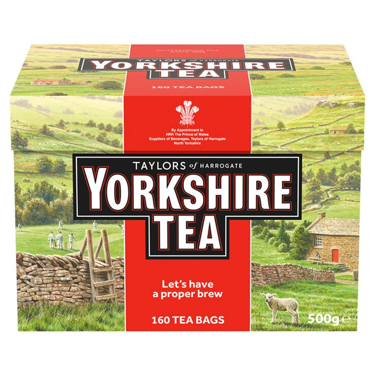 Taylors of Harrogate Yorkshire Tea bags 3 x 160 Pack (British brand)