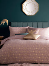 Furn Blush Pink Bee Deco Reversible Duvet Cover and Pillowcase Set