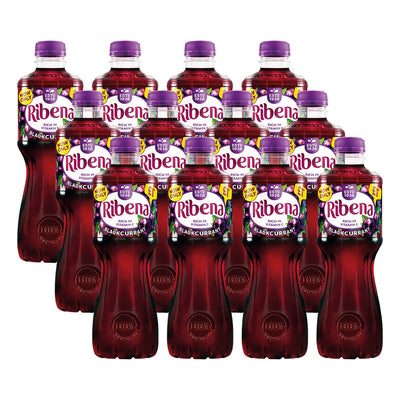 Ribena schwarze Johannisbeere Sirup Multipack 12 x 500 ml