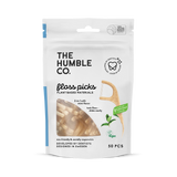 Humble Plant Based Floss Picks Mint 50 Pieces