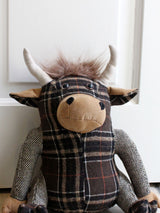 Riva Home Brown Highland Cow Doorstop