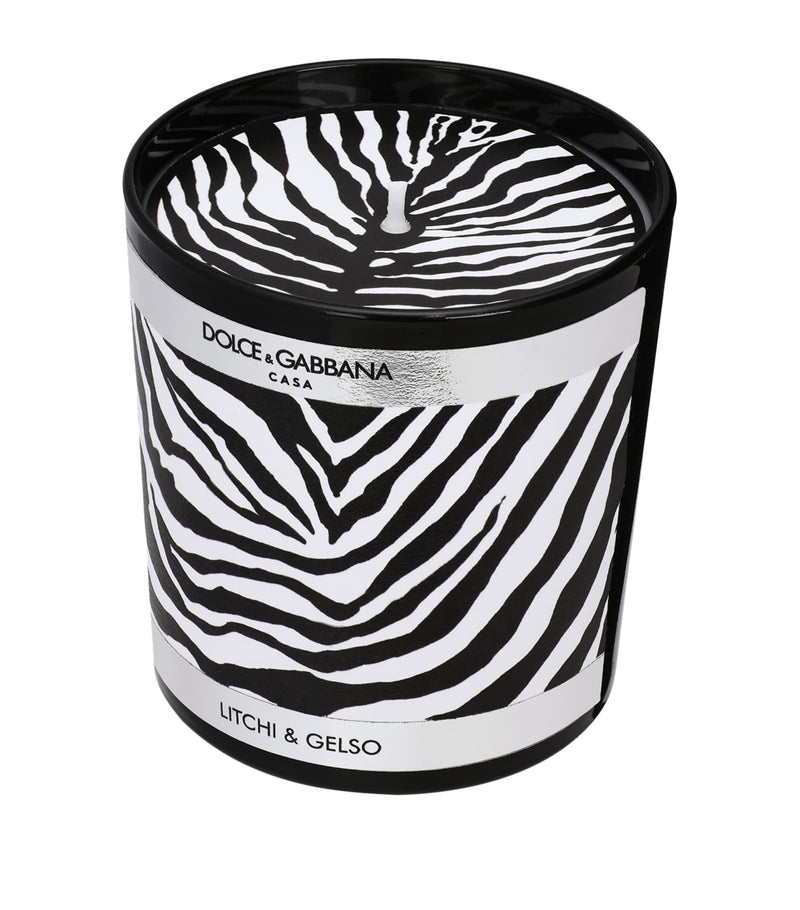 Dolce&Gabbana porcelain lychee and mulberry candle 250g - British product