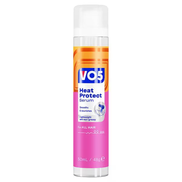 VO5 Heat Protect Hair Serum 50ml (Trusted British brand)