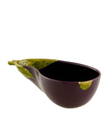 Bordallo Pinheiro Aubergine Salad Bowl 14.5cm