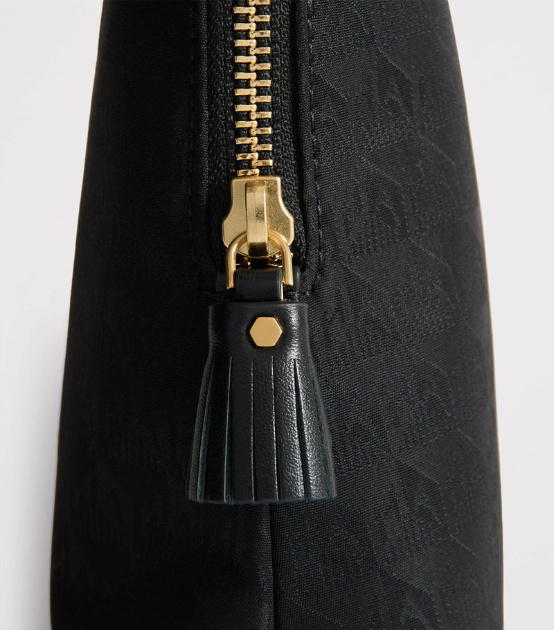 Anya Hindmarch Jacquard Logo Lotions and Potions travel pouch - British product
