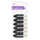 Superdrug No Crease Styling Clips 6 Pack Hair Accessories