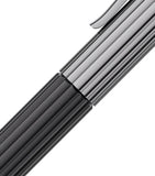 Graf von Faber-Castell ebony wood bloom fountain pen, UK version