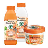 Garnier Ultimate Blends Papaya Hair Food Bundle, UK version
