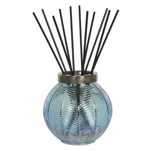 Large glass reed diffuser holder Aqua series 1 Litre - British product