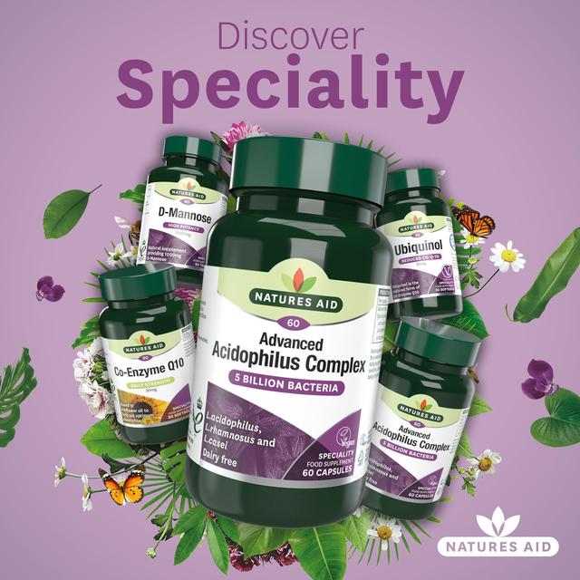 Natures Aid Advanced Acidophilus Complex Supplement Capsules 60 per pack GOODS M&S