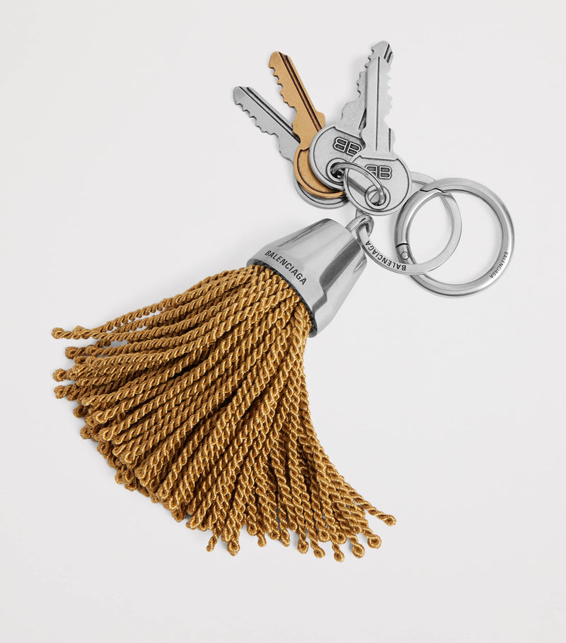 Balenciaga pom-pom keyring - British product