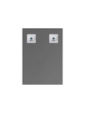 Showerdrape Marylebone Diamond Cut bathroom mirror 60cm x 45cm (British brand)