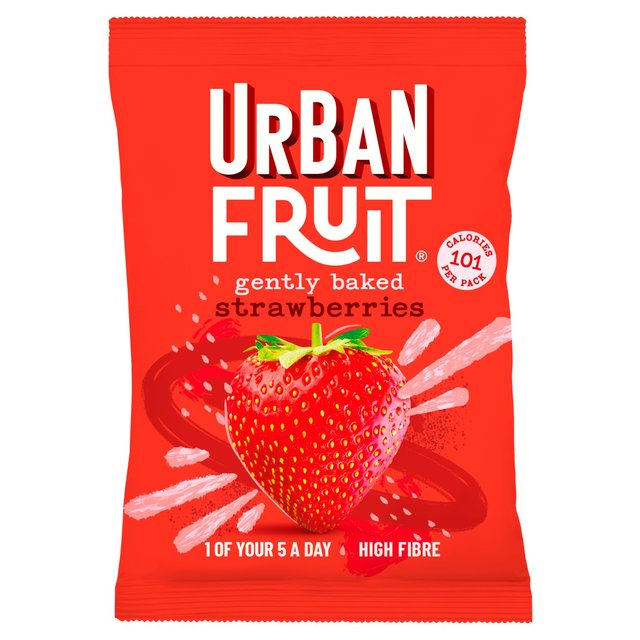 Urban Fruit Gently Baked Strawberries 35g GOODS M&S