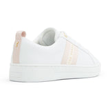 Ted Baker Ladies Riley Trainers in white and pink UK sizes 3-8 (British brand)