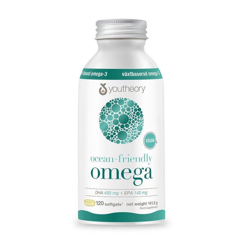Youtheory Ocean Friendly Omega supplement 120 count (British brand)
