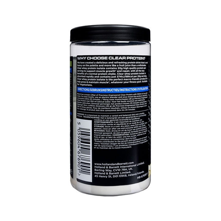 Clear Whey Protein Lemonade 364g - McGrocer