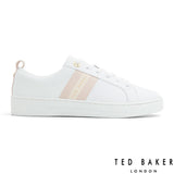 Ted Baker Ladies Riley Trainers in white and pink UK sizes 3-8 (British brand)