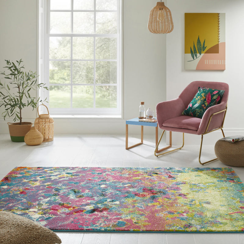 Concept Looms Art Meadow multicolour rug available in two sizes - British product