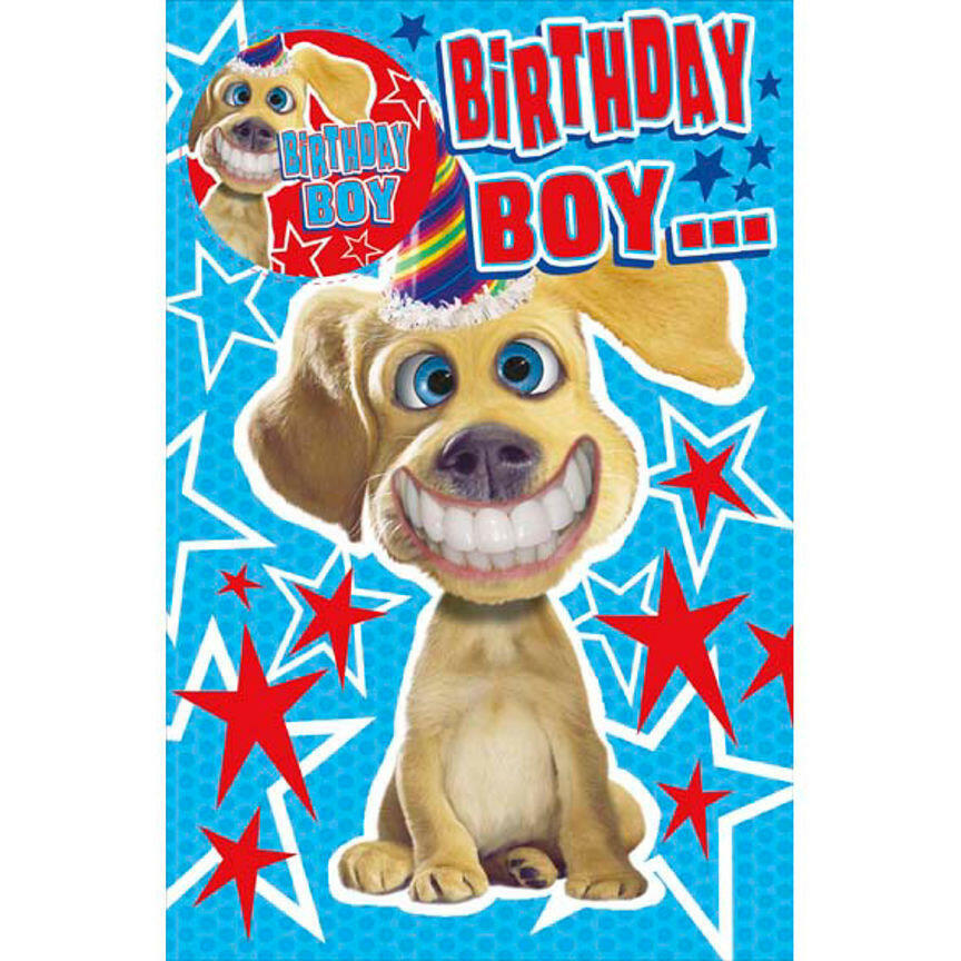 UK Greetings Boy Birthday Card General Household ASDA