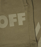 Off-White Kids Jersey Logo sweatshorts 4-12+ years, imported from the UK