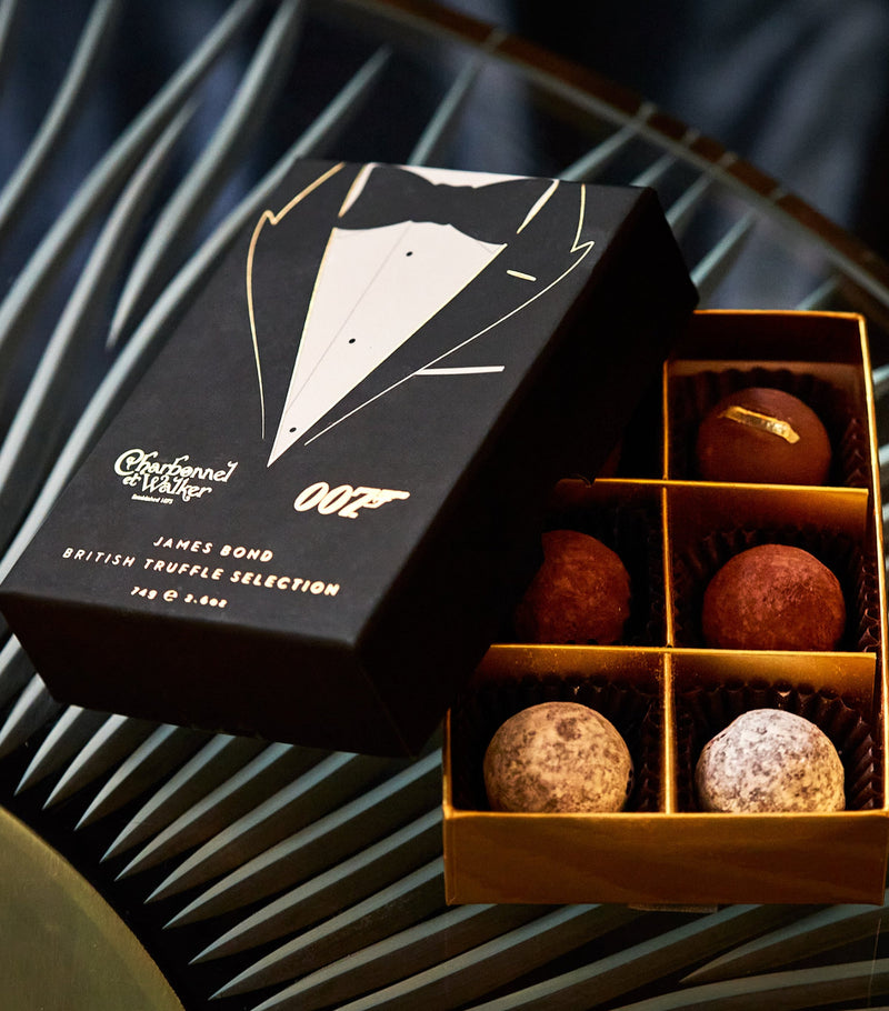 Charbonnel et Walker James Bond Tuxedo British Truffle Selection (74g)