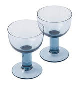 Prada Plinth Red Wine Glasses Set of 2