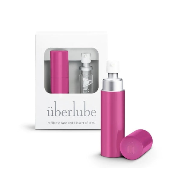 Uberlube Silicone Lubricant Good-to-Go Traveler Set GOODS Superdrug Pink