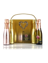 Bottega Prosecco Sparkling Wine Gift Set with Gold, Rose Gold and Moscato 800ml