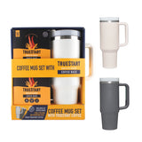 TrueStart Coffee Travel Mug Set with Coffee Bags in 2 Colours 1.18L