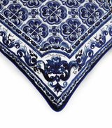 Ceramics-Inspired Silk Cushion with Synthetic Filling, 60cm x 60cm