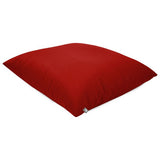 rucomfy red large floor cushion, imported from the UK