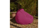 Rucomfy Indoor Outdoor Bean Bag Pink Garden Seating 110cm