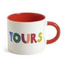 Habitat multicolour porcelain mugs set of 2, UK version