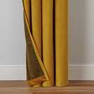 Habitat Eyelet Curtains - Mustard - 229x229cm