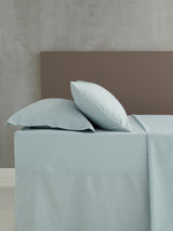 Catherine Lansfield Blue Percale Extra Deep Fitted Bed Sheet
