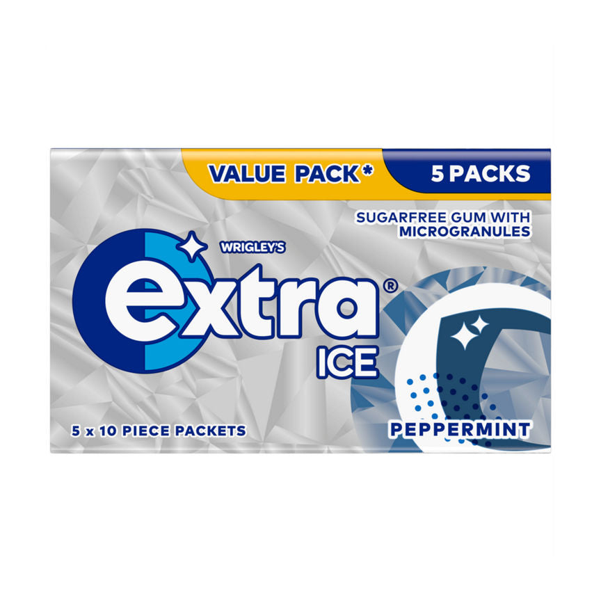 Wrigley's Extra Ice Peppermint 5 x 14g (70g) GOODS ASDA