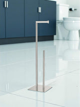 Showerdrape Stamford Freestanding Toilet Roll Holder Bathroom Storage 71cm Height