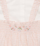 Tartine et Chocolat cotton gingham bodysuit and bloomers set for 0-18 months (British brand)