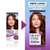 Clairol Nice'n Easy semi-permanent hair dye Mahogany 550/81 - British product