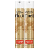 L'Oreal Elnett Hairspray Normal Hold 2 x 400ml, UK version