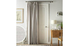 Argos Home Thermal Door Curtain - Grey - 117x213cm